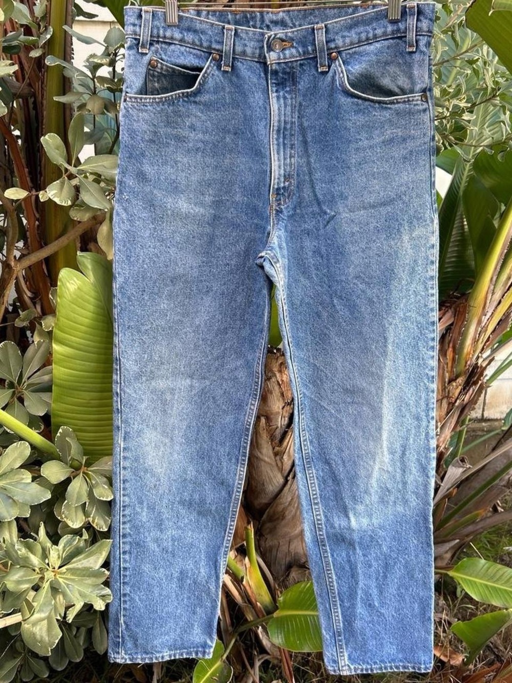 Vintage 1992 Levi’s 540 Brown Tab Jeans Made USA Relaxed W34 L32